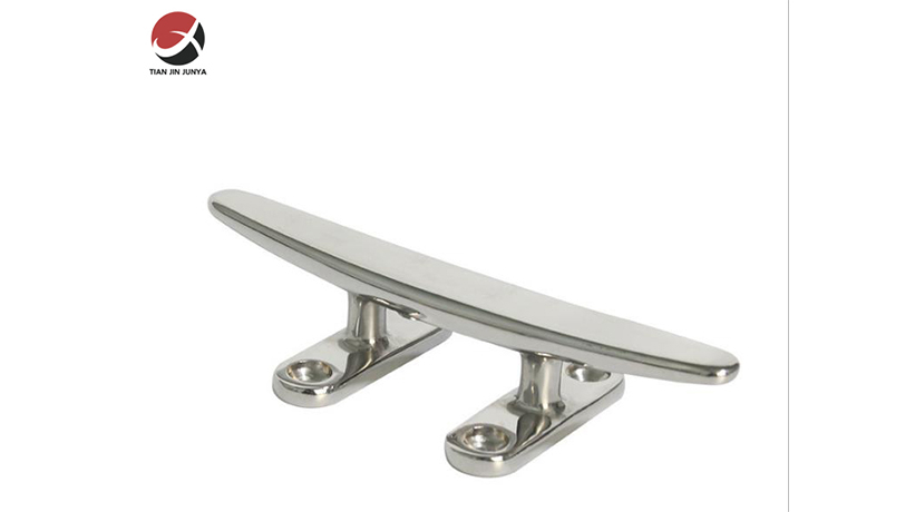 不(bú)鏽鋼輕型扁羊角(jiǎo)索栓-小快艇遊艇(tǐng)輪船鑄造