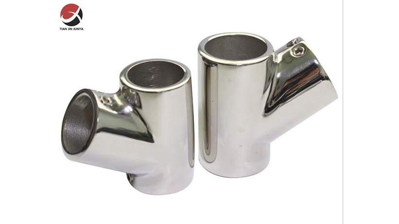  不鏽鋼60度(du)三通船用五金配(pèi)件