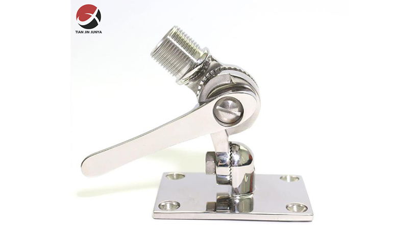不鏽鋼316船(chuán)用五金配件-底座(zuò)調節式天線