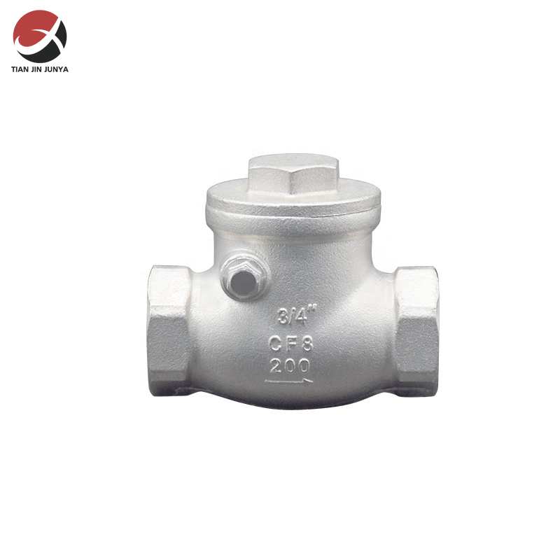 不鏽鋼(gang)内螺紋卧式單(dān)向止回閥