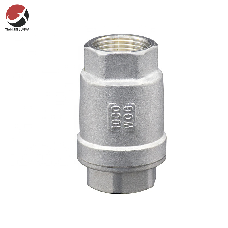 不(bú)鏽鋼二片式彈(dàn)簧止回閥